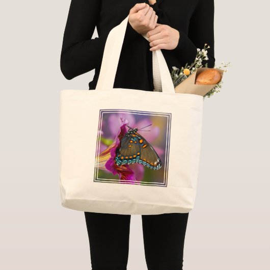 Ein Frack Butterfly Jumbo Stoffbeutel (Vorderseite (Produkt))