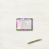 Ein Frack Butterfly Post-it Klebezettel (Auf Schreibtisch)