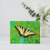 Ein Frack-Schmetterling-Landing Postkarte (Stehend Vorderseite)