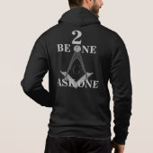 Ein Frag eines Freimaurers zu sein Hoodie (Rückseite)