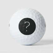 Ein Fragezeichen Golfball (Vorderseite)
