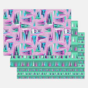 Ein Frame Holiday Geschenk Wrap Set Geschenkpapier Set