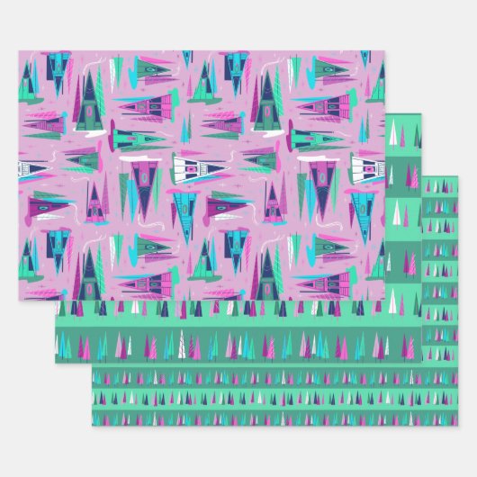 Ein Frame Holiday Geschenk Wrap Set Geschenkpapier Set (Set)