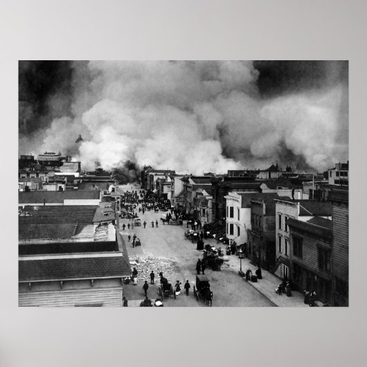 ein Francisco-Erdbeben von 1906 Poster (Vorne)