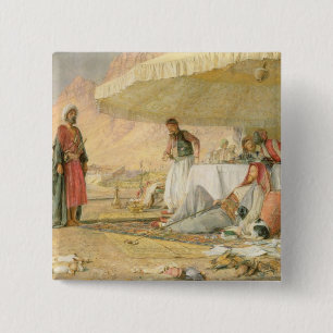 Ein Frank-Lager in der Wüste vom Berg Sinai, 1 Button