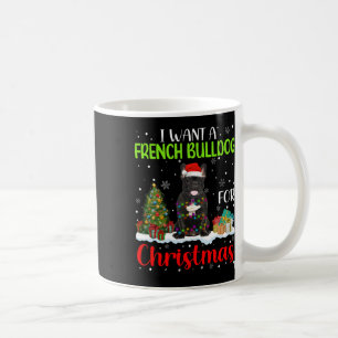 Ein französischer Bulldog zu Weihnachten Coolen We Kaffeetasse
