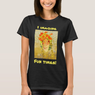 Ein Frauentraum personalisiert positive Attraktivi T-Shirt