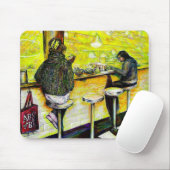 Ein freier Tag von Verrückt Mousepad (Mit Mouse)