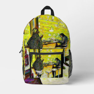 Ein freier Tag von Verrücktheit Bedruckter Rucksack