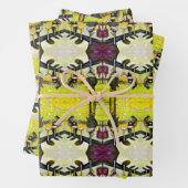 Ein freier Tag von Verrücktheit Geschenkpapier Set (Beispiel)