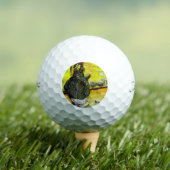 Ein freier Tag von Verrücktheit Golfball (Insitu T-Shirt)