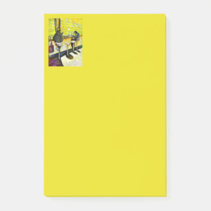 Ein freier Tag von Verrücktheit Post-it Klebezettel
