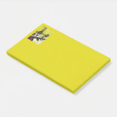 Ein freier Tag von Verrücktheit Post-it Klebezettel (angewinkelt)
