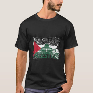 Ein freies Palästina steht mit Palästina T-Shirt