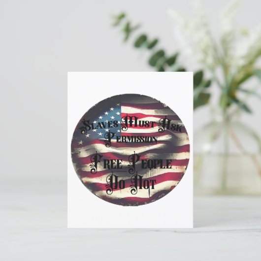 Ein freies Volk (Stehend Vorderseite)