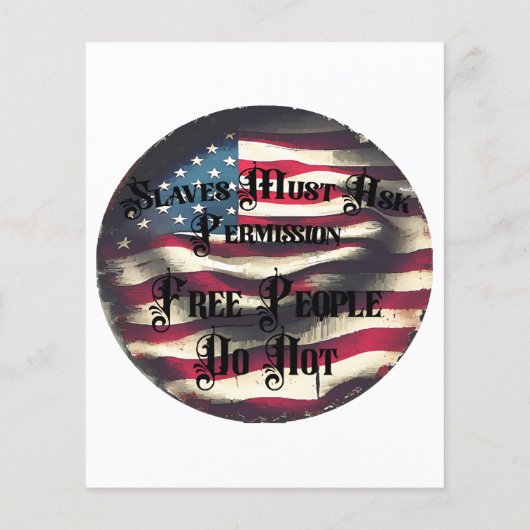 Ein freies Volk (Rückseite)