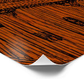 Ein Frettchen, das ein Freies liest, hat ein Frett Poster (Ecke)