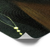 Ein Frettchen und seine Fairy ART PRINT Fantasiefr Poster (Ecke)