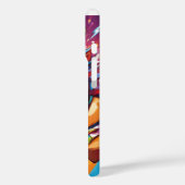 Ein Freudenzeichn kommt mit Licht. Case-Mate iPhone Hülle (Rückseite / Links)