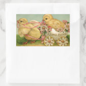 Ein freudiger Ostern Rechteckiger Aufkleber (Tasche)