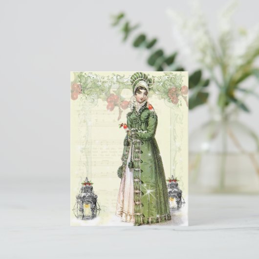 Ein freudiges Weihnachten - Jane Austen inspiriert (Stehend Vorderseite)