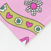 "Ein Freund für jeden" Kitty Frosch Freunde Fleecedecke (Ecke)