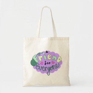 "Ein Freund für jeden" Logo-Tasche Tragetasche