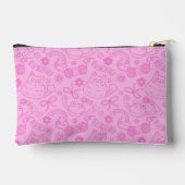 "Ein Freund für jeden" Rosa Logo Zubehörtasche (Rückseite)