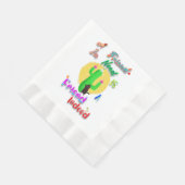 Ein Freund in der Not ist ein Freund Serviette (Ecke)