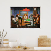 Ein Freund in Not Poster (Küche)