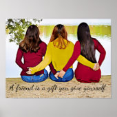 Ein Freund ist ein Geschenk ***Poster Poster (Vorne)