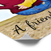 Ein Freund ist ein Geschenk ***Poster Poster (Ecke)