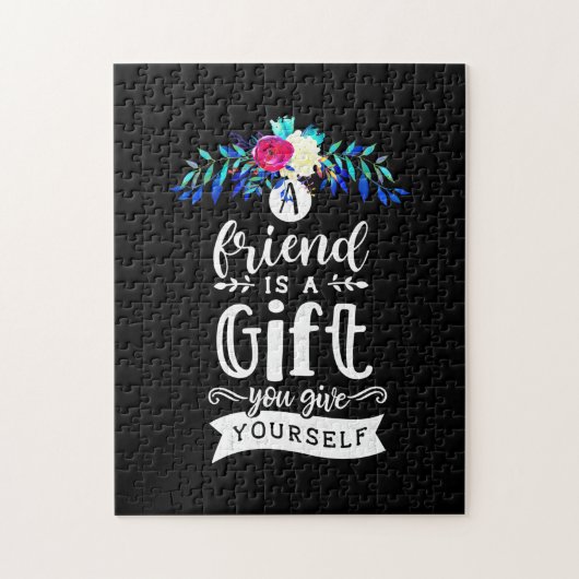 Ein Freund ist ein Geschenk Puzzle (Vertikal)