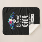 Ein Freund ist ein Geschenk Sherpadecke (Vorderseite (Horizontal))