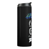 Ein Freund ist ein Geschenk Thermosbecher (Nach links gedreht)