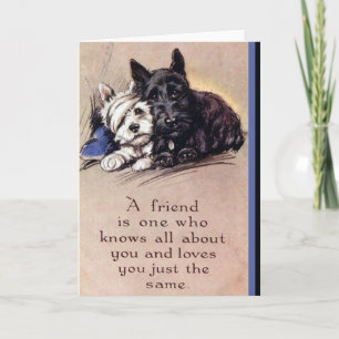 Ein Freund ist....Grußkarte Karte