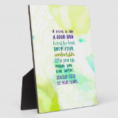 Ein Freund ist wie eine gute Bra Fotoplatte (Seite)