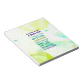 Ein Freund ist wie eine gute Bra Notizblock (angewinkelt)