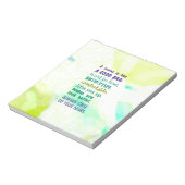 Ein Freund ist wie eine gute Bra Notizblock (Rotiert)