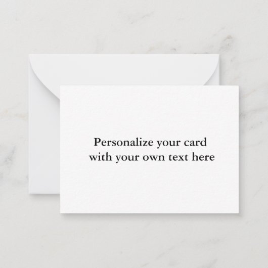 Ein Freund ist wie eine Vierblättriges Kleeblatt K Mitteilungskarte (Rückseite)