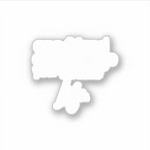 ein Freund kann Ihr ganzes Leben verändern Aufkleber (Vorderseite)