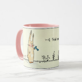 Ein Freund kann von überall kommen Tasse
