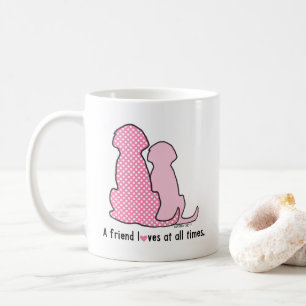 Ein Freund Lieben immer und immer über die Tasse