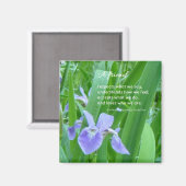 Ein Freund respektiert das, was wir sagen.. Freund Magnet (Vorderseite/Rückseite)