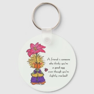 Ein Freund Schlüsselanhänger