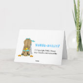 Ein Freund wie du Karte (Rückseite)