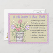 Ein Freund wie du Postkarte (Vorne/Hinten)