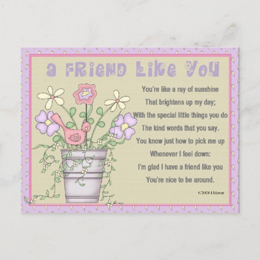 Ein Freund wie du Postkarte (Vorderseite)