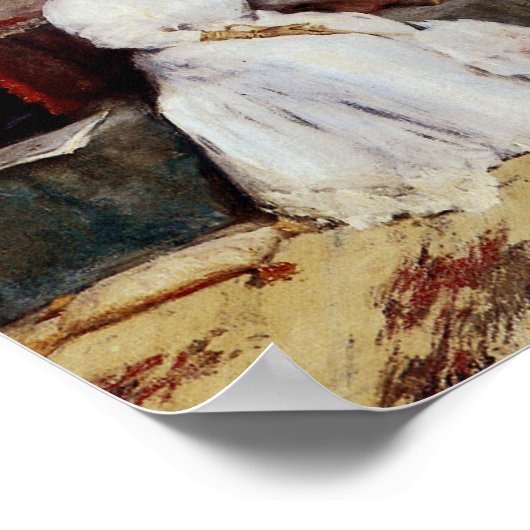 Ein freundlicher Anruf Poster (Ecke)