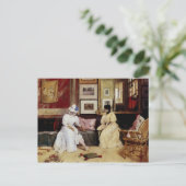 Ein freundlicher Anruf Postkarte (Stehend Vorderseite)